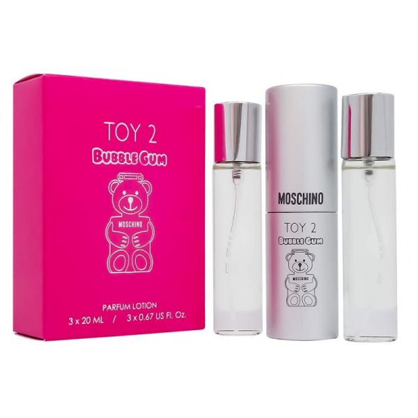 Moschino Toy 2 Bubble Gum, edp., 3x20ml